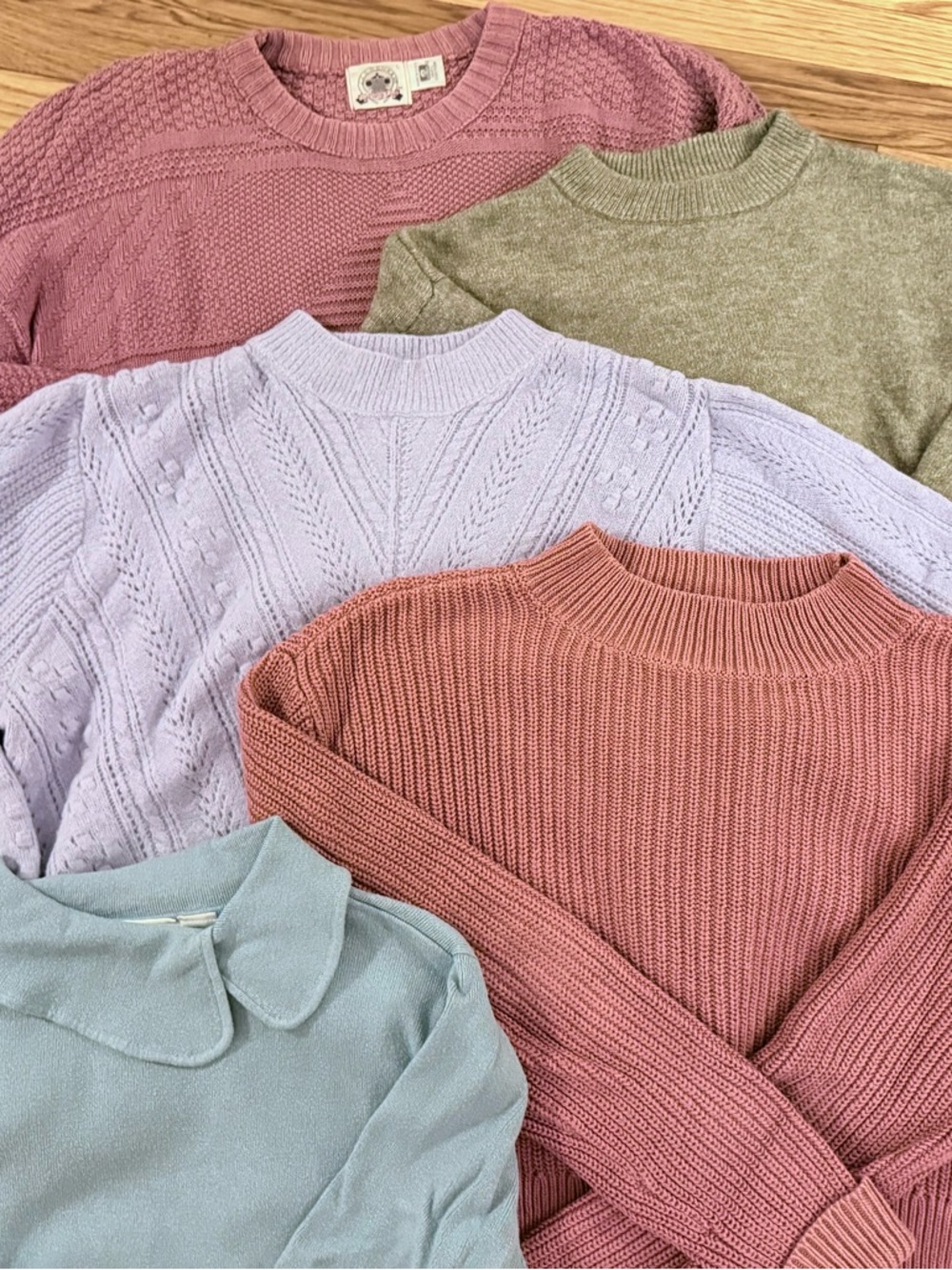🌸 5 spring sweaters bundle size M\L - Picture 12 of 12